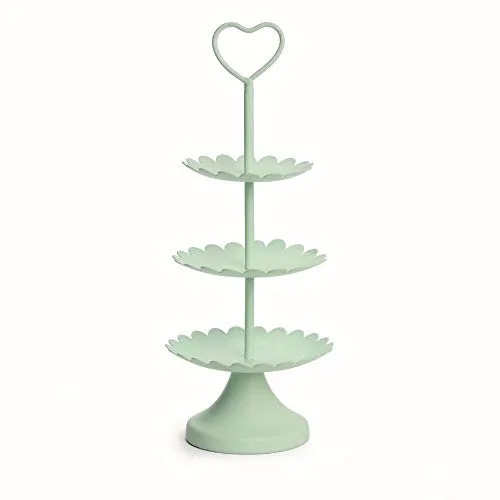Mini Suporte P/doces Cromus 3 Andares Verde - CROMUS