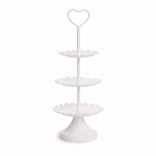 Mini Suporte P/doces Cromus 3 Andares Branco - CROMUS
