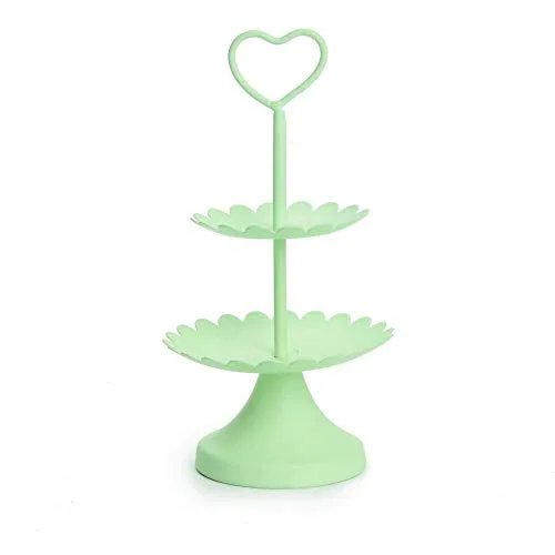 Mini Suporte P/doces Cromus 2 Andares Verde - CROMUS