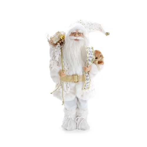Enfeite Natal Cromus 45cm Papai Noel C/lista Bco - CROMUS - Mercearia