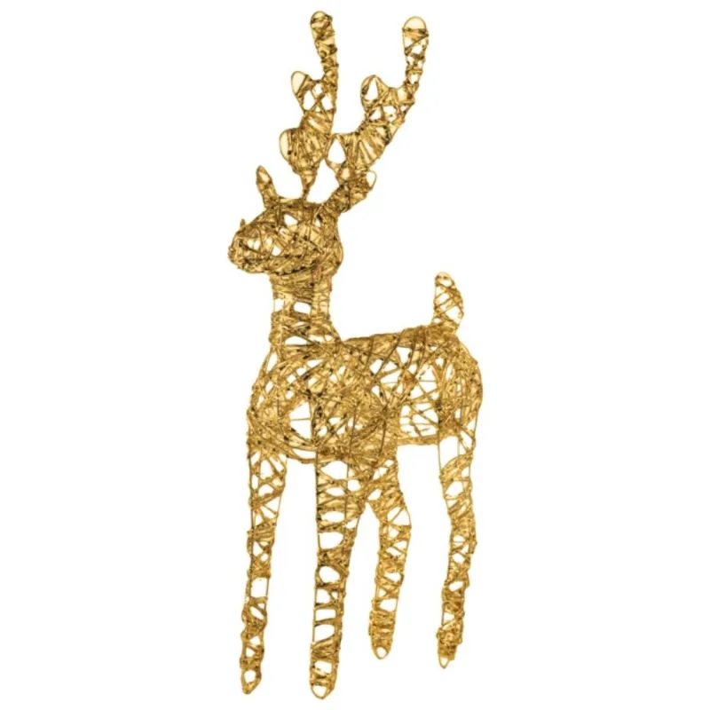 Rena Decorativa Cromus Vazado Ouro 50cm (MP)