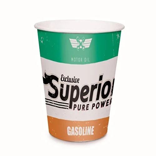Copo Papel Cromus 240ml Garage C/8 - CROMUS FESTAS