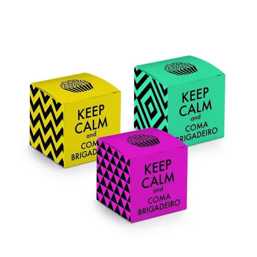 Cx.dado Cromus P/brigadeiro Keep Calm Sortido - CROMUS