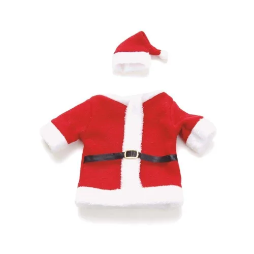 Adorno P/garrafa Cromus Papai Noel - CROMUS - Mercearia