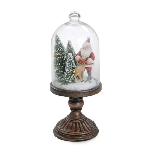 Enfeite Natal Cromus Noel Em Cupula - CROMUS - Mercearia