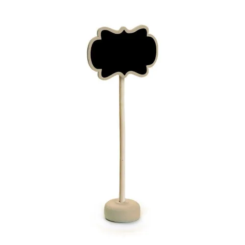 Lousa C/apoio Cromus 17cm Decorada Natural - NATURAL