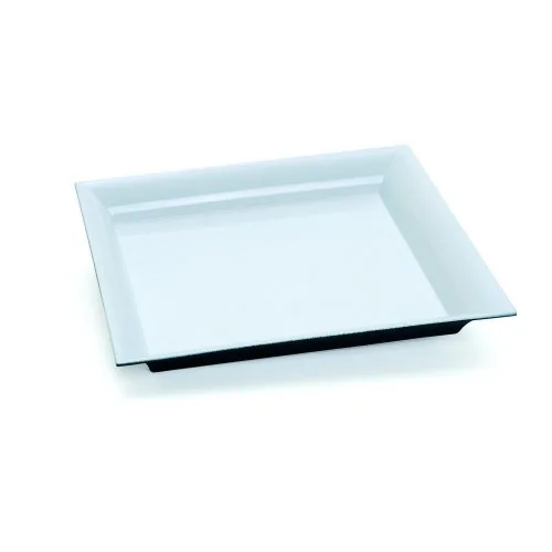 Bandeja Cromus Quadrada 25x25cm Branca - CROMUS