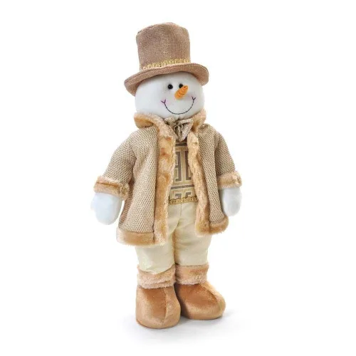 Boneco Neve Cromus Dourado - CROMUS