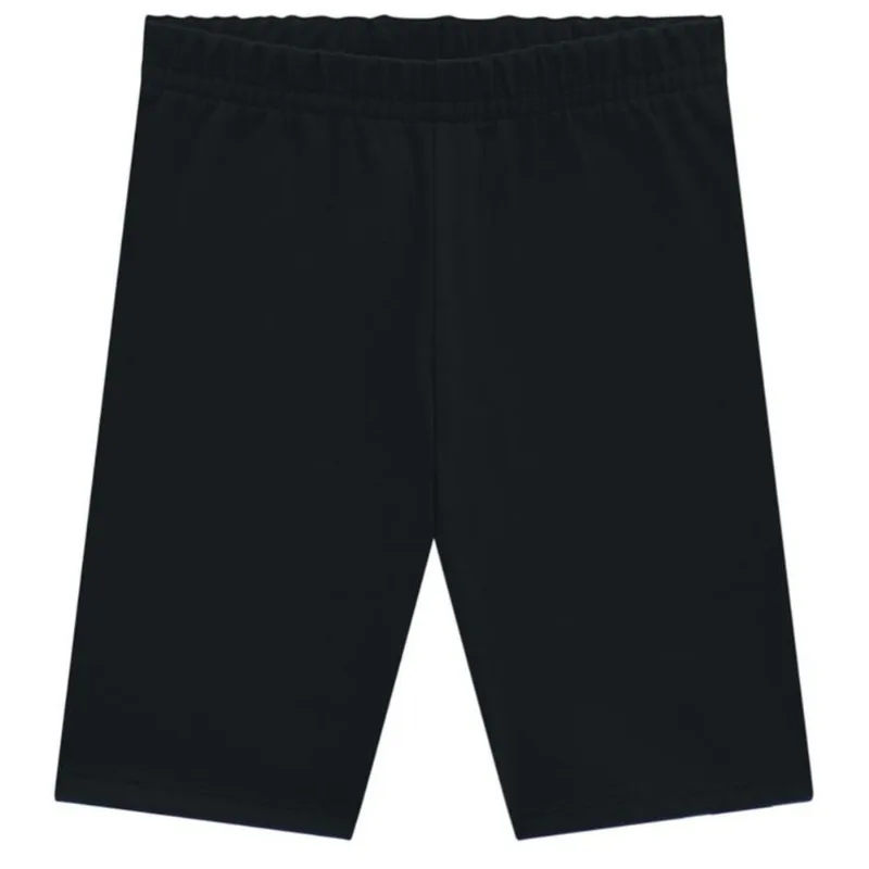 Short Ciclista Infantil Kyly 1 Ano Preto (MP)