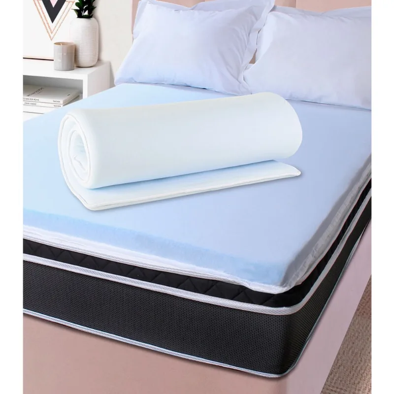 Pillow Top Solteiro Viscoelástico Espuma da nasa 88x188x4cm bf Colchões