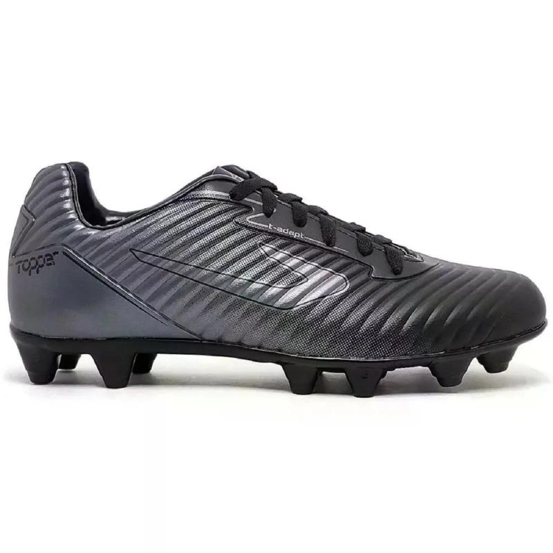 Chuteira Topper Forza Ii Campo Preto/cinza 042