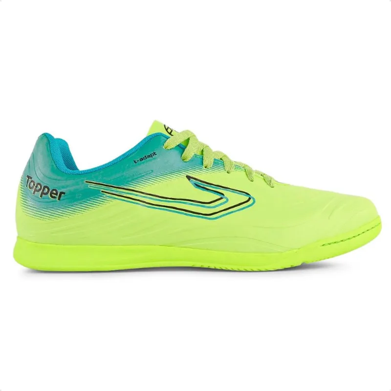 Chuteira Futsal Topper Forza III Unissex 40 / Verde Neon