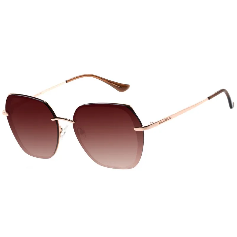 Óculos De Sol Feminino Chilli Beans Flat Rosé OC.MT.3399.5795 M