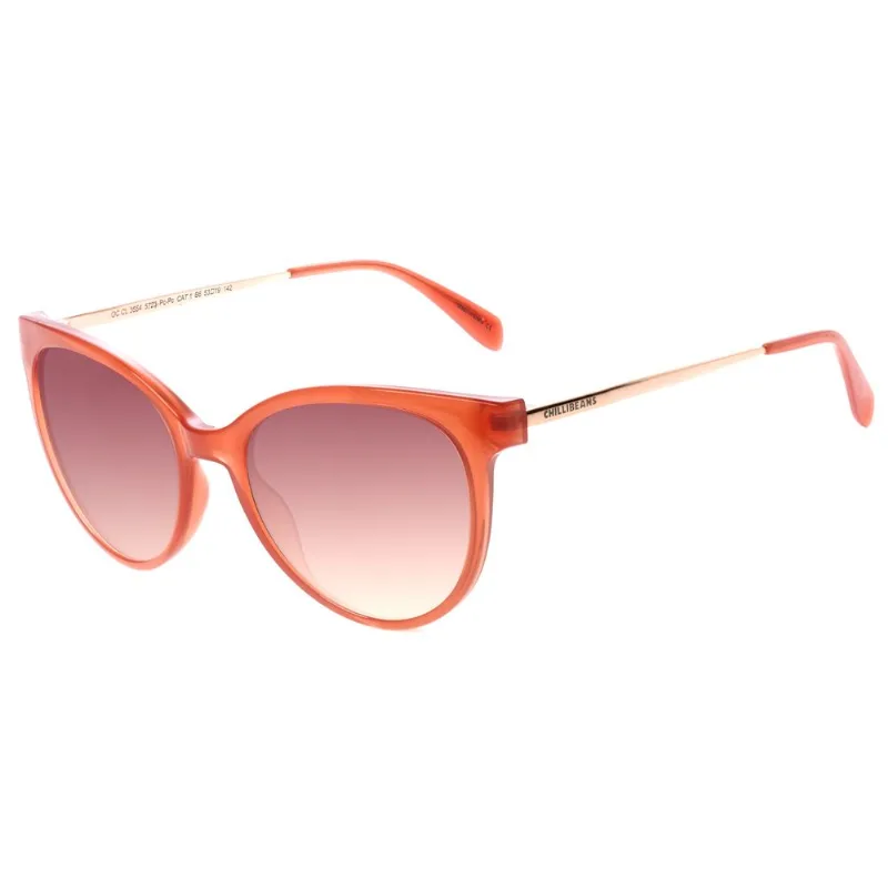 Óculos De Sol Feminino Chilli Beans Cat Degradê Rosé OC.CL.3554.5723 M