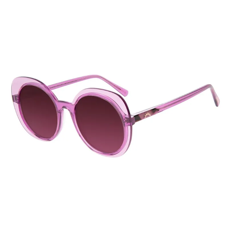 Óculos de Sol Feminino Harry Potter Lumus Roxo OC.CL.3735.1414 M