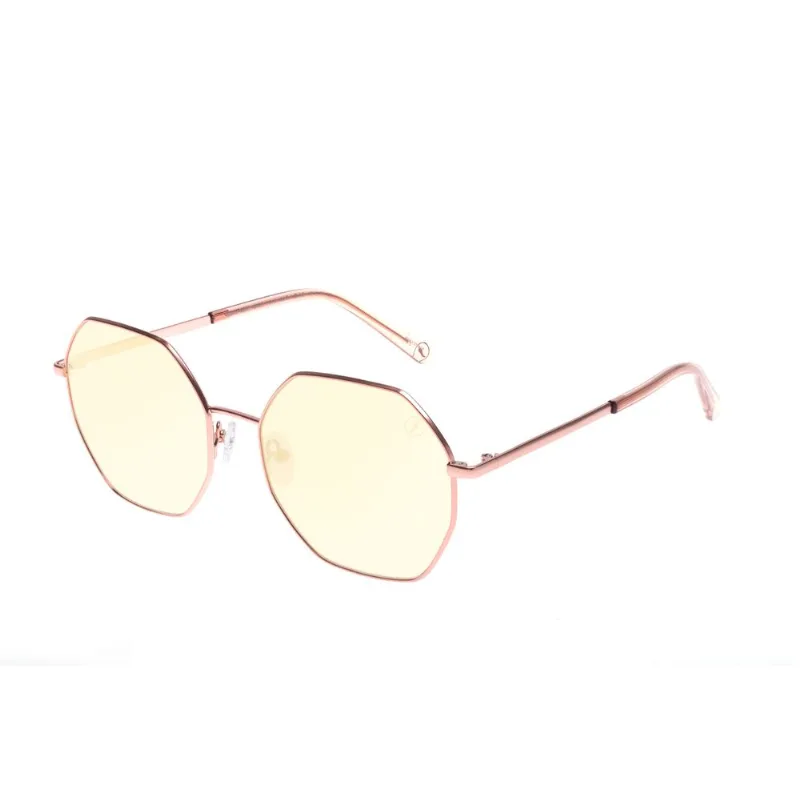 Óculos De Sol Feminino Chilli Beans Octogonal Rosa OC.MT.3501.2395 M