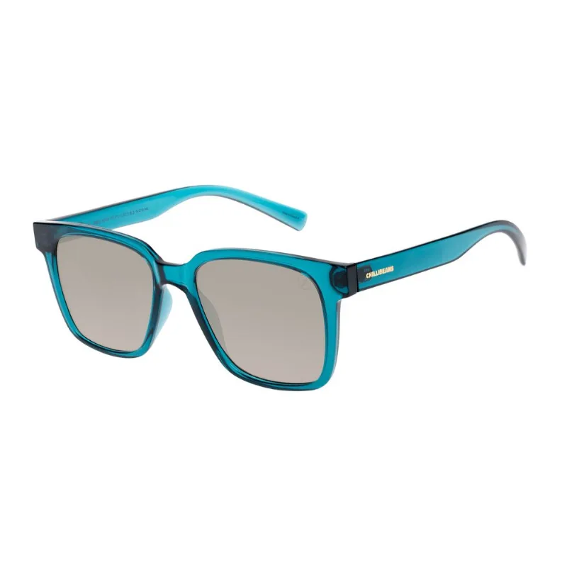 Óculos De Sol Feminino Chilli Beans Quadrado Clássico Azul OC.CL.3862.4545 M