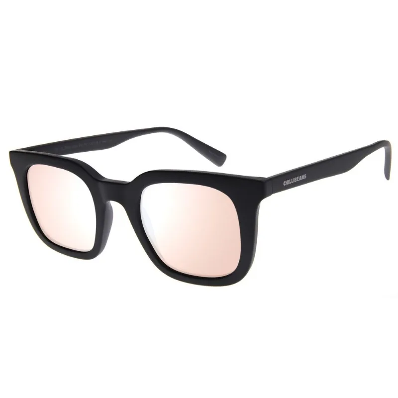 Óculos De Sol Feminino Chilli Beans Quadrado Cinza OC.CL.3923.0504 M