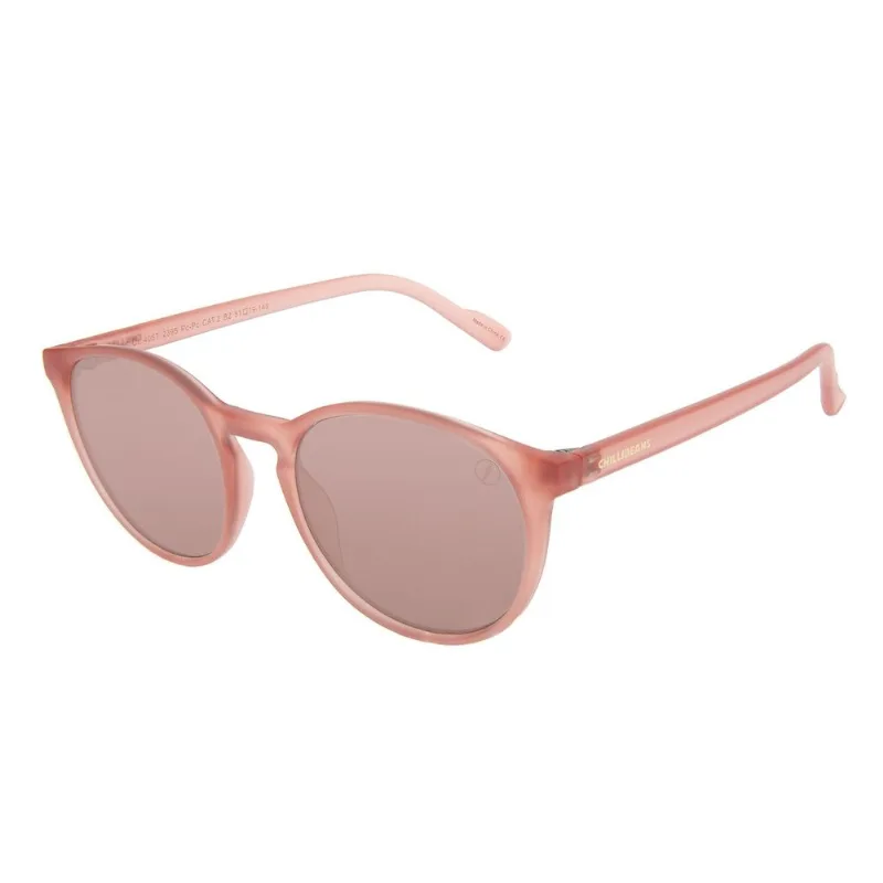 Óculos de Sol Feminino Chilli Beans Casual Redondo Rosé OC.CL.4057.2395 M