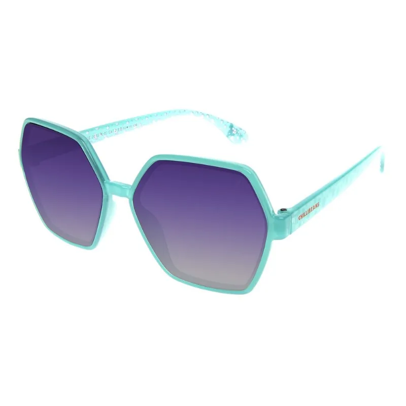 Óculos de Sol Feminino A Pequena Sereia Ariel Quadrado Verde OC.KD.0802.2015 U