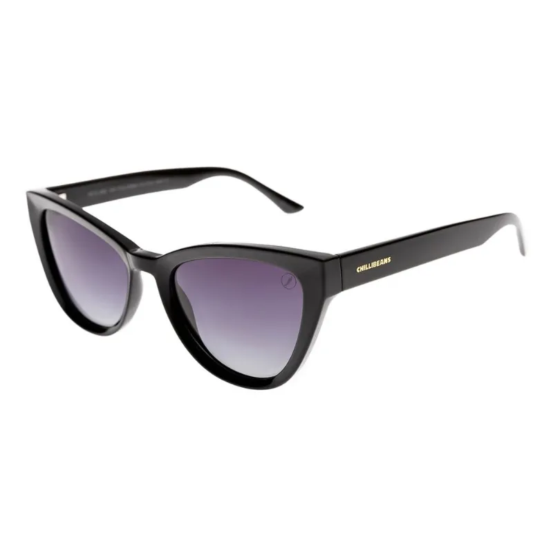 Óculos De Sol Feminino Eco Cat Polarizado Preto OC.CL.4595.2001 M