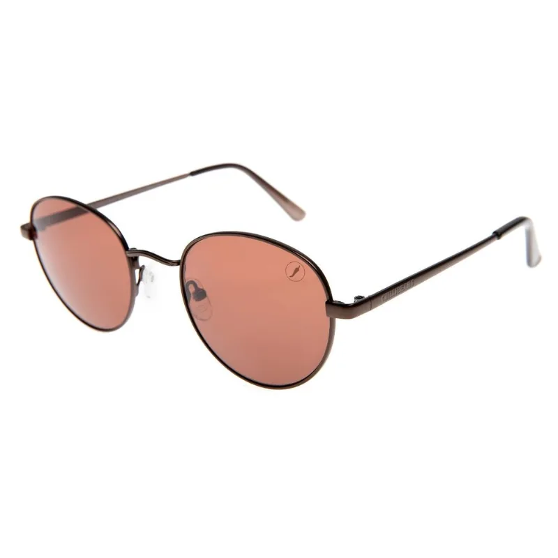 Óculos De Sol Unissex Chilli Beans Redondo Clássico Marrom OC.MT.3949.0202 M
