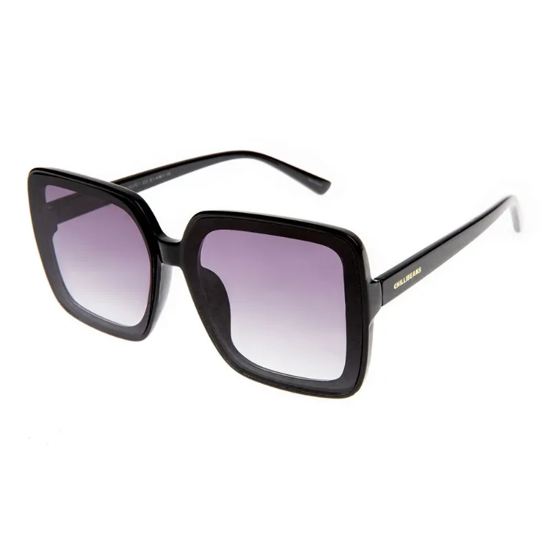 Óculos de Sol Feminino Chilli Beans Quadrado Preto OC.CL.4651.0501 M