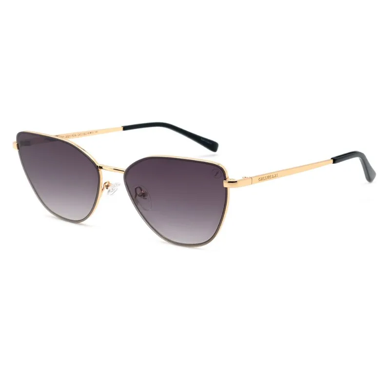 Óculos de Sol Feminino Chilli Beans Cat Degradê Dourado OC.MT.4221.2021