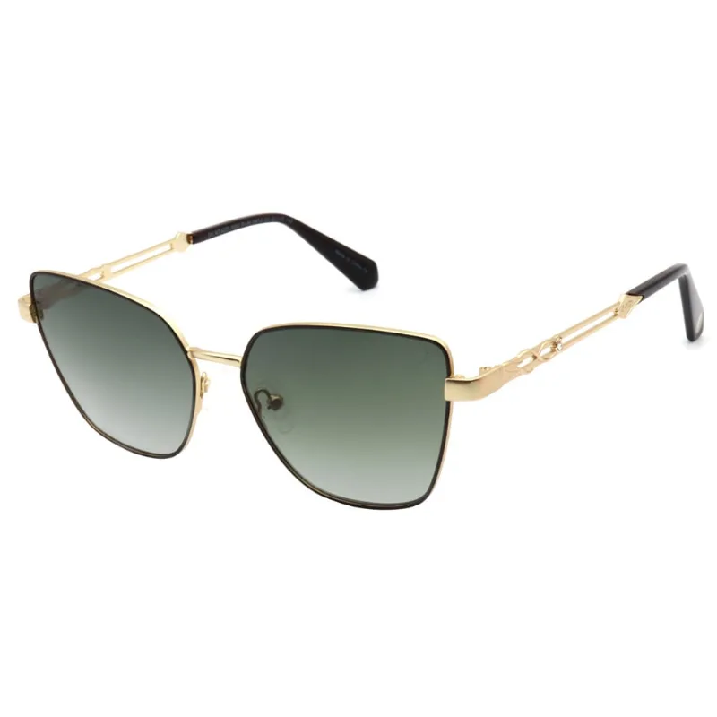 Óculos de Sol Feminino Alok Space Rave Quadrado Degradê Verde OC.MT.4237.8202