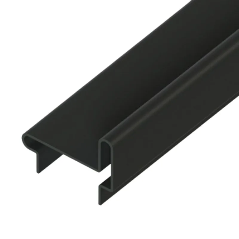 Perfil Batente para Porta Fit Eucatex Perfil Batente para Porta Preto Liso Fit 212,8cm - Eucatex