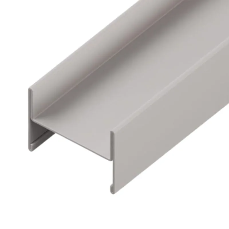 Perfil Montante Travessa Fit Eucatex Perfil Montante Travessa Cinza Ocidental Fit 118,5cm - Eucatex