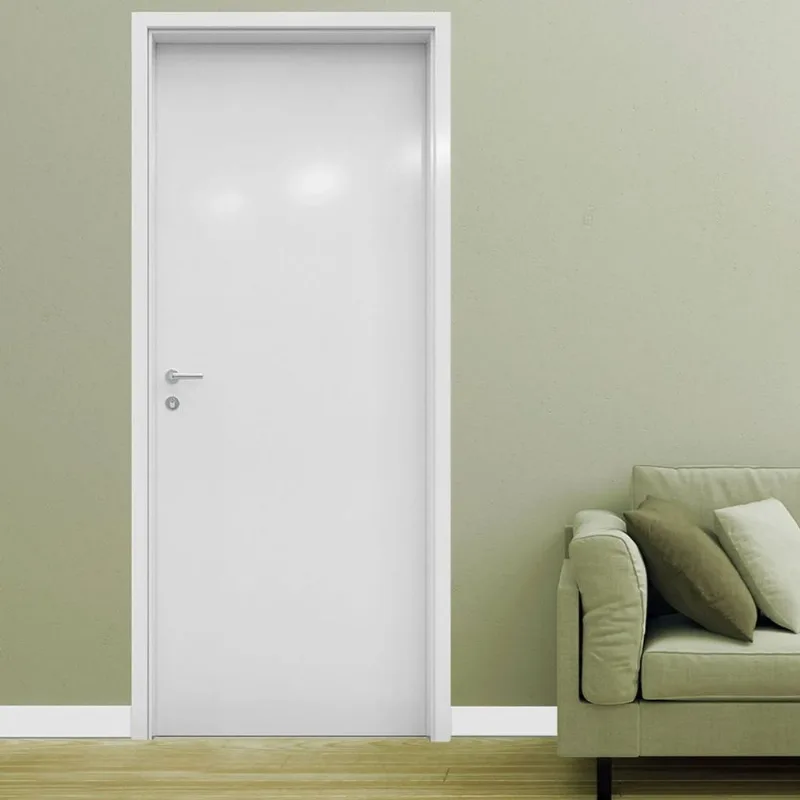 Kit porta eucaplac direita 60x210x15 branco max c/furacao