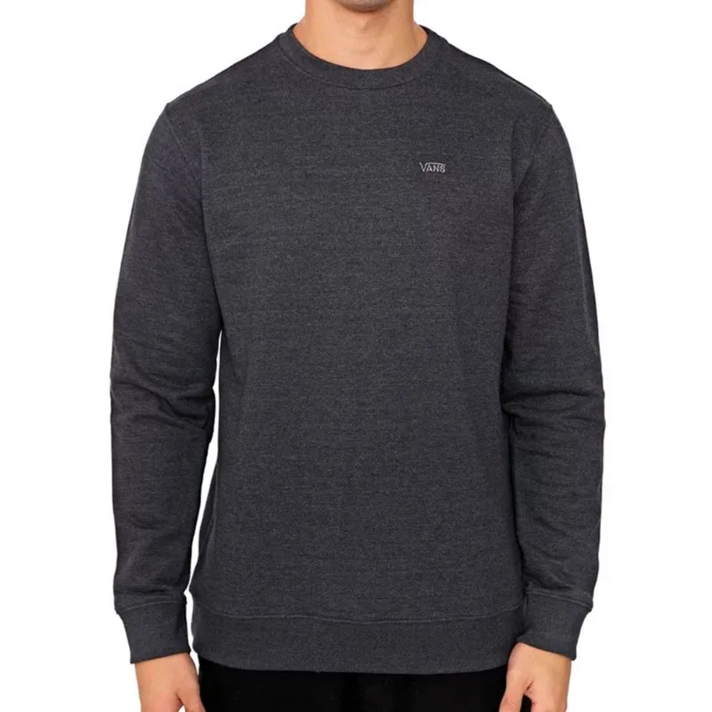 Moletom Vans Mn Basic Crew Fleece Black Heather VN0A4N4PBHH.GG