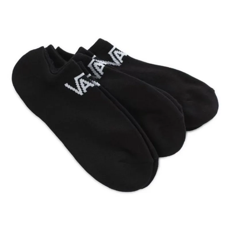 Meia Vans Classic Kick Black Kit 3 Pares VN0A4A5SBLK.(39-44)