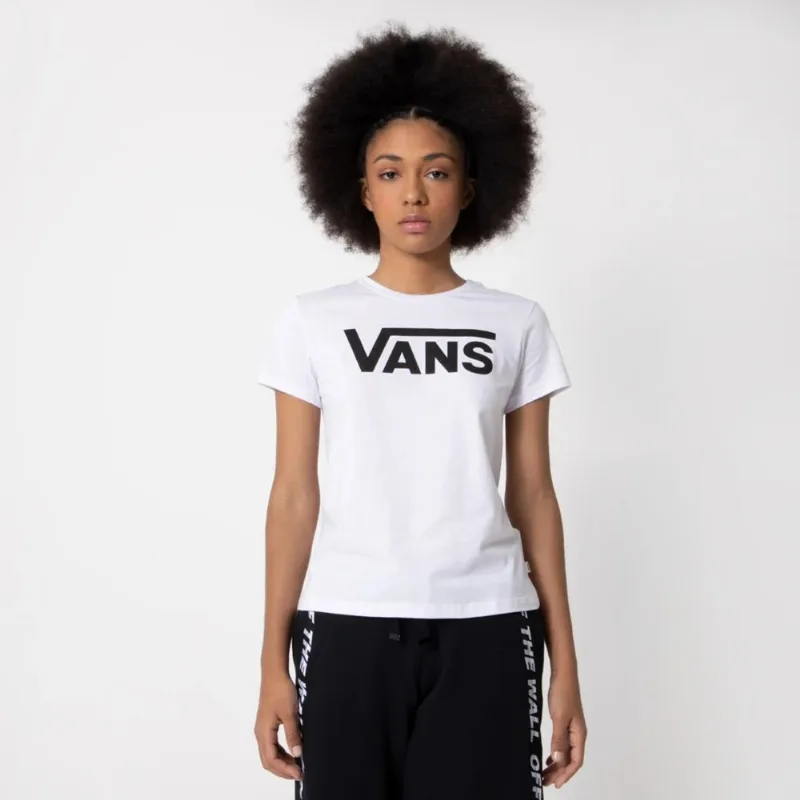 Camiseta Vans Wm Flying V Crew White VN0A4BSTWHT.M - Vans