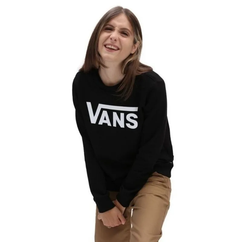 Moletom Vans Wm Classic Crew LL Black VN0A4S97BLK.G