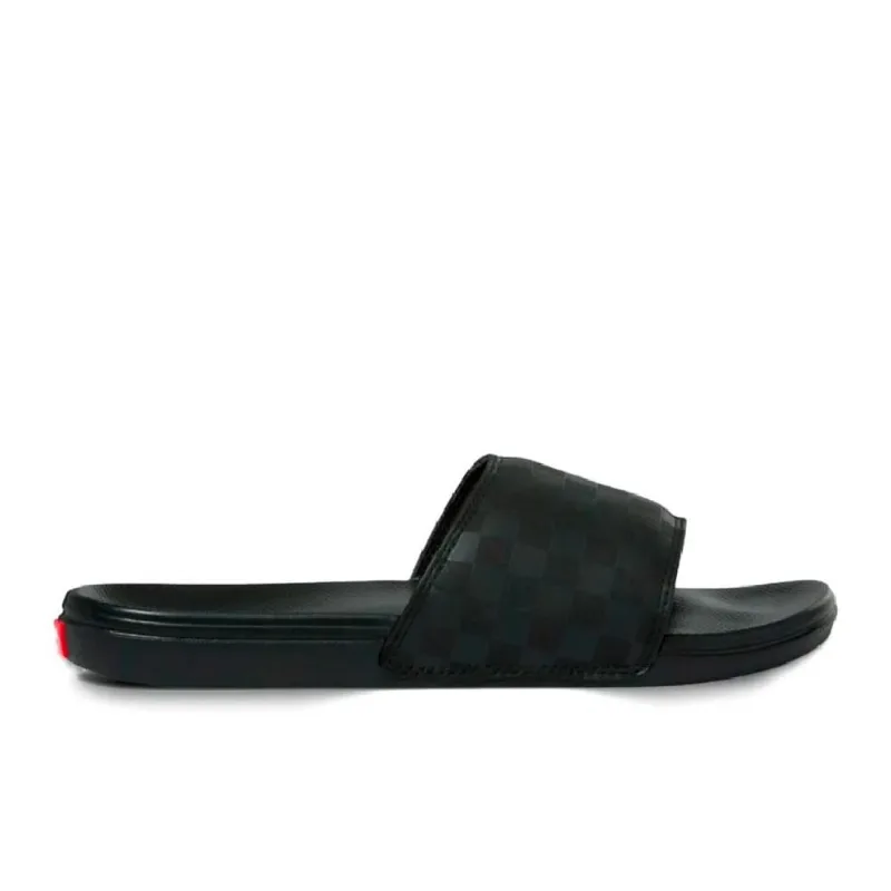 Chinelo Vans La Costa Slide On Checkerboard Preto/Preto VN0A5HF5276.41/42