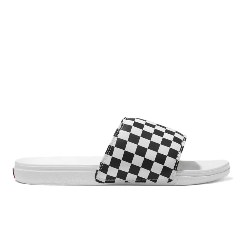 Chinelo Vans La Costa Slide On Checkerboard Black/Marshmallow VN0A5HFER6R.37/38