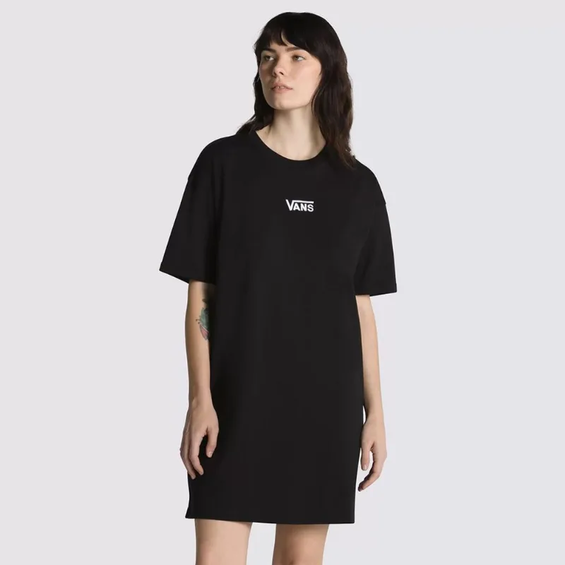 Vestido Vans Center Vee Tee Preto V4701900560003.P