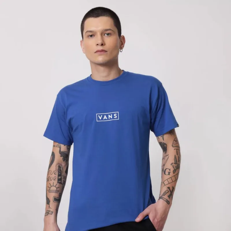 Camiseta Vans Mn Classic Easy Box Azul V4703100250001.M
