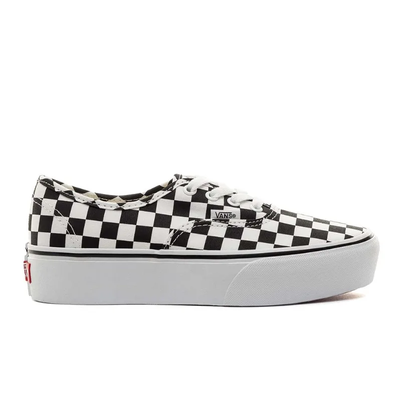 Tênis Vans Authentic Platform Checkerboard Preto/Branco VN0A3AV8QXH.35