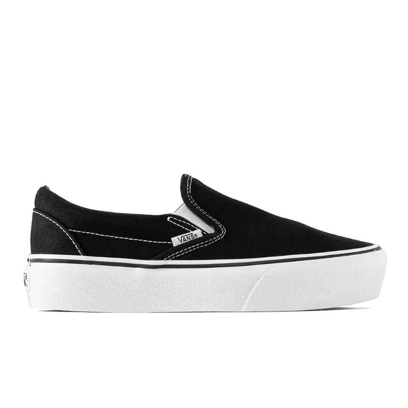 Tênis Vans Classic Slip On Platform Preto VN00018EBLK.39