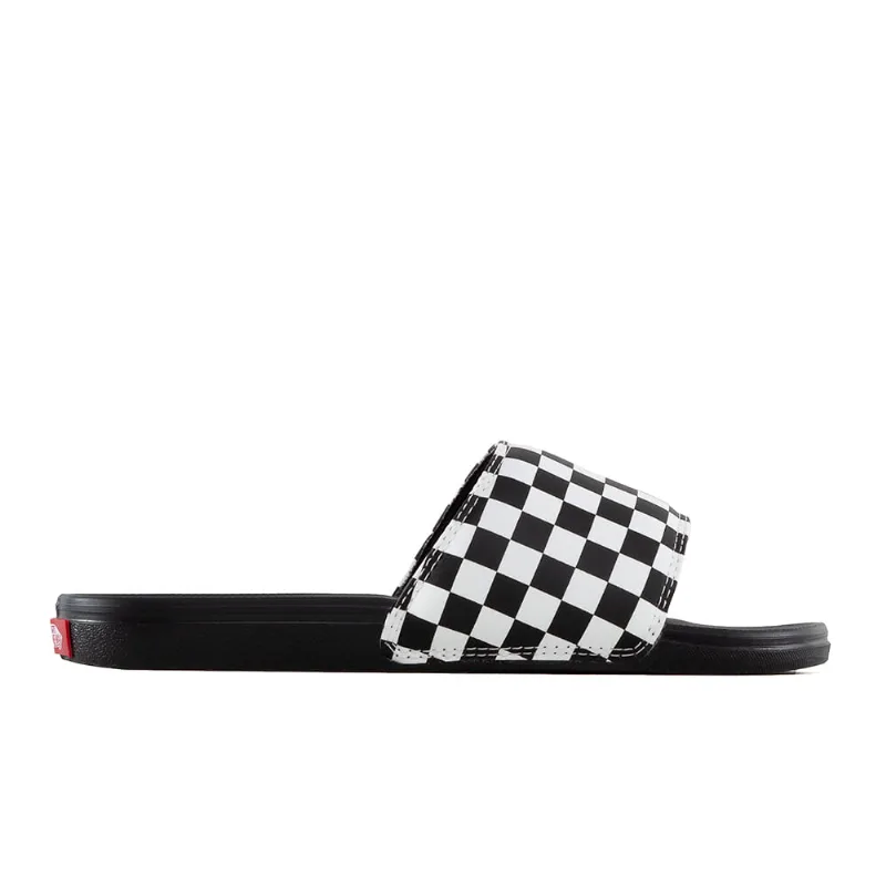 Chinelo Vans La Costa Slide On Checkerboard Preto/Branco VN0A5HF527I.37/38