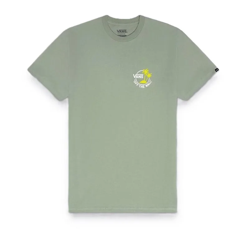 Camiseta Vans Mn Classic Mini Dual Palm Iceberg Green V4703101360005.P
