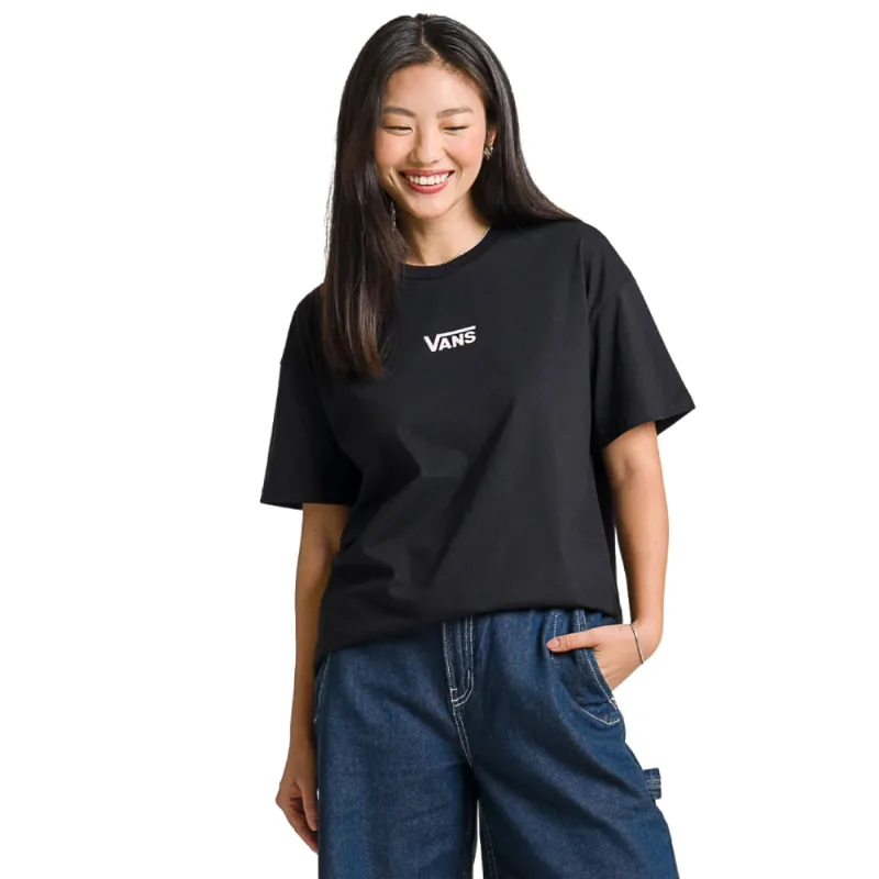 Camiseta Vans Flying V Oversized SS Upland Black V4707500530001.M