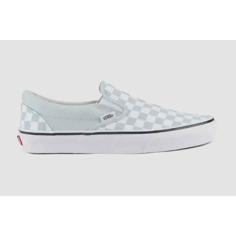 Tênis Vans Classic Slip On Feminino - Azul Quadriculado