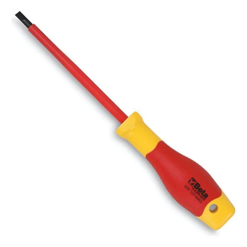 Chave De Fenda Isolada Vde 03x100mm Beta Bw1274mq Profissional, Segura E Precisa