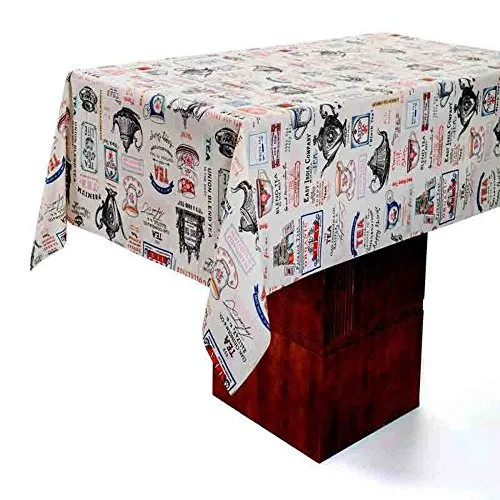 Toalha Mesa Karsten 160x160 London - KARSTEN