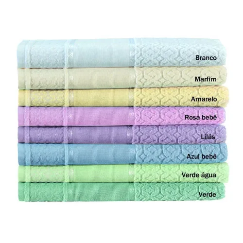 Toalha De Banho Karsten 67x135cm Paola Acqua - KARSTEN