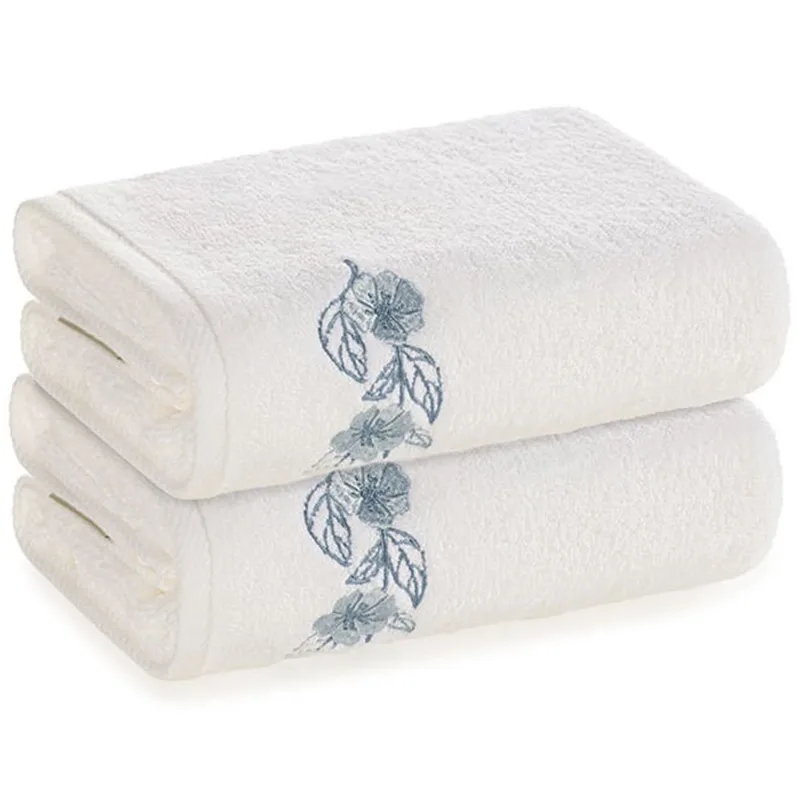 Jogo de Toalhas Lavabo Karsten Betina 2 Peças Branco 3217207